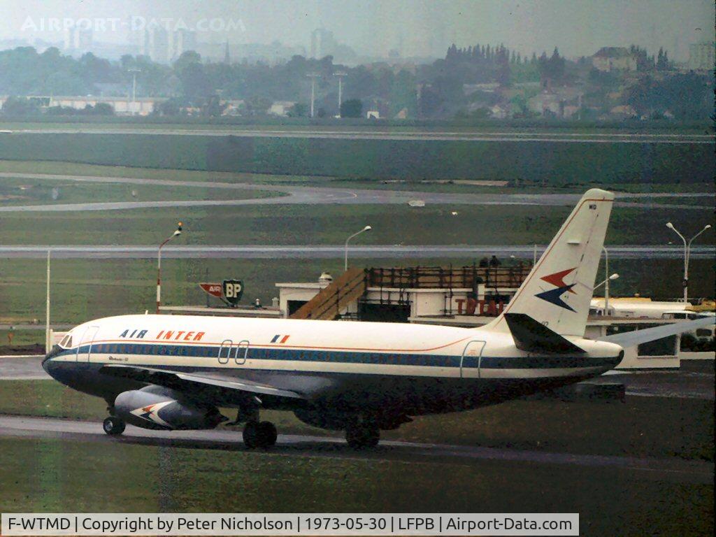 F-WTMD, 1972 Dassault Mercure 100 C/N 02, Second prototype Mercure was demonstrated at the 1973 Paris Airshow at Le Bourget.