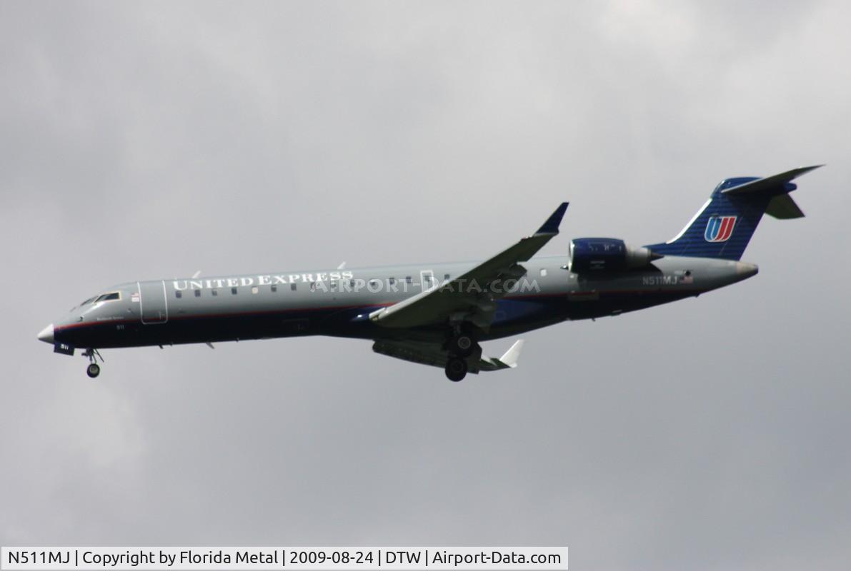 N511MJ, 2003 Bombardier CRJ-700 (CL-600-2C10) Regional Jet C/N 10104, Go Jet CRJ-700
