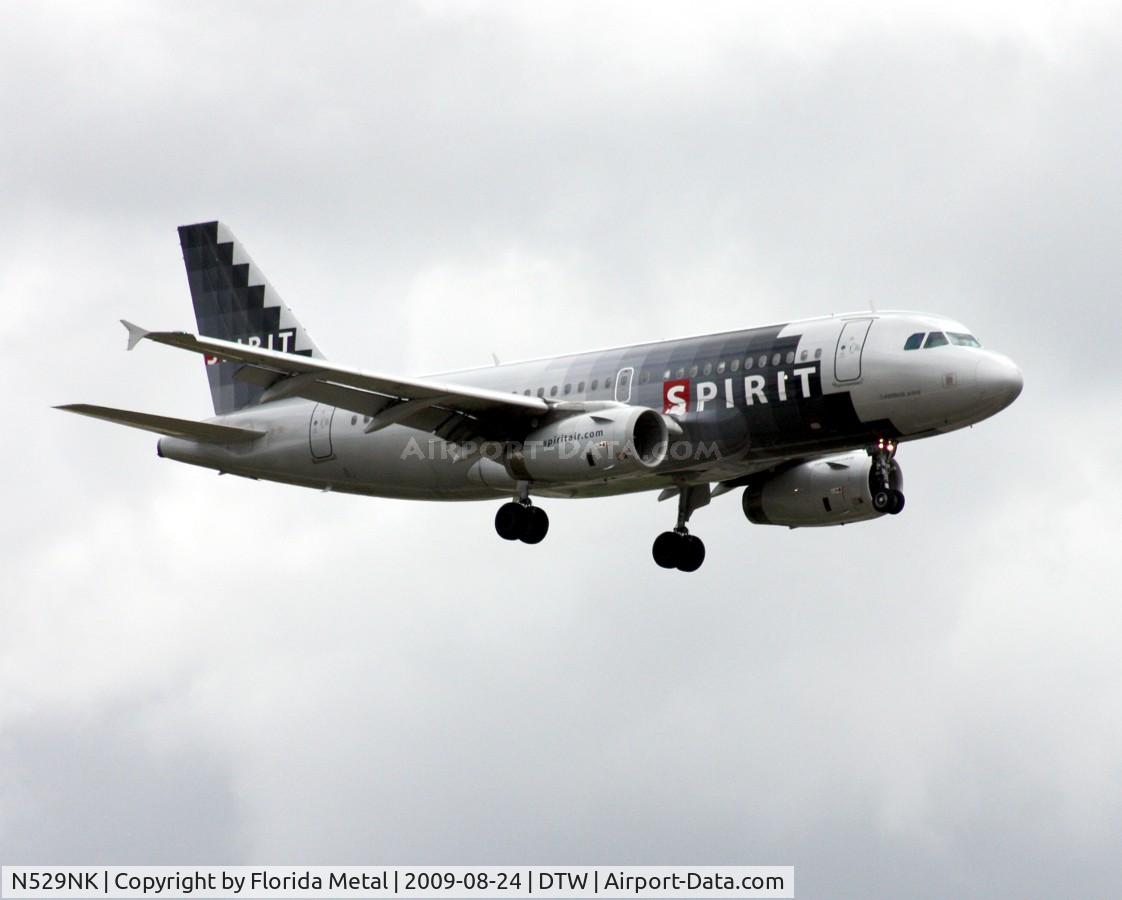 N529NK, 2007 Airbus A319-132 C/N 3007, Spirit A319