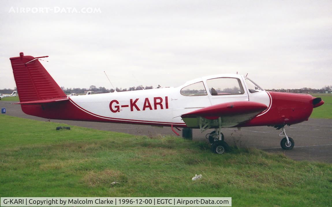 G-KARI, 1973 Fuji FA-200-160 Aero Subaru C/N 236, Fuji FA-200-160 Aero Subaru at Cranfield Airport.