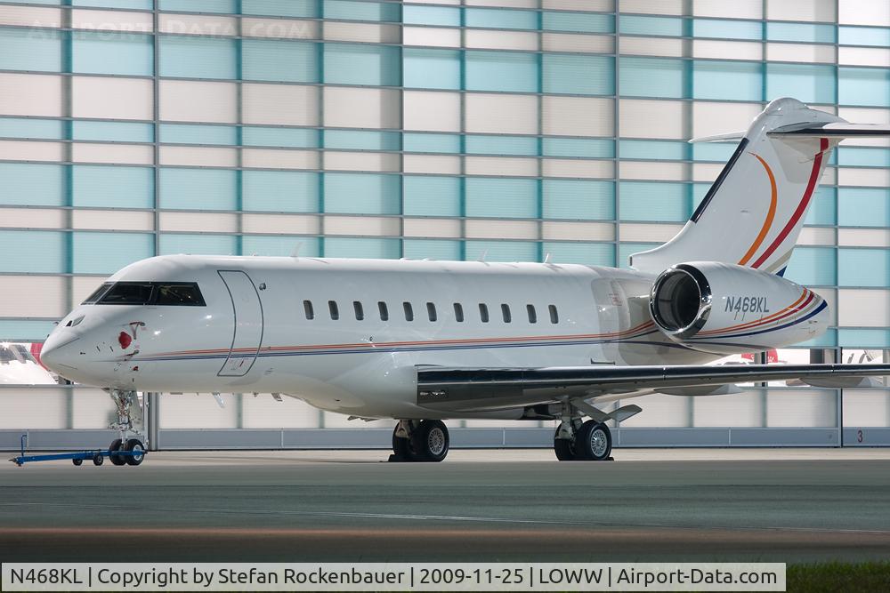N468KL, 2008 Bombardier BD-700-1A11 Global 5000 C/N 9279, -