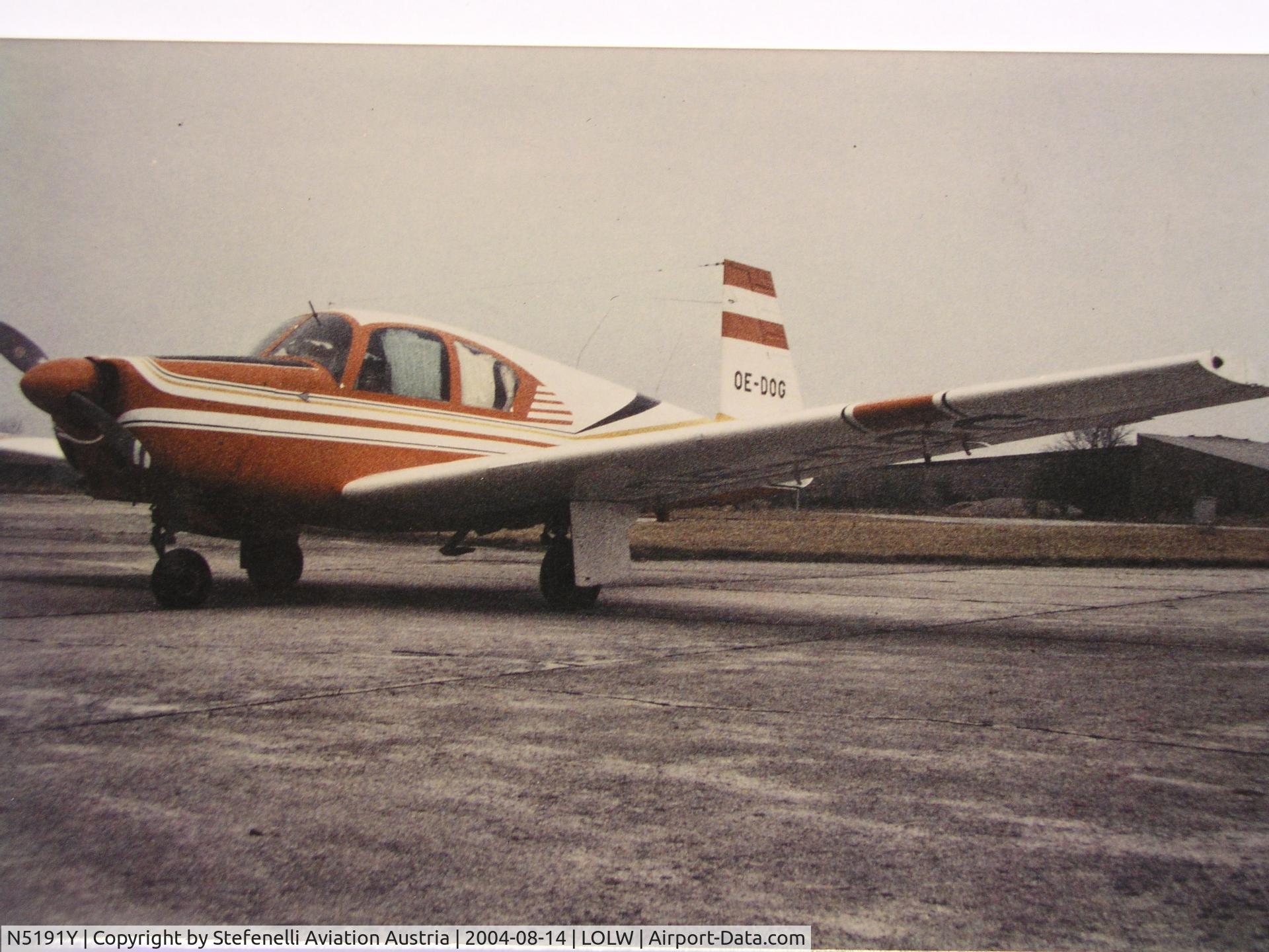 N5191Y, 1958 Mooney M20A C/N 1201, original