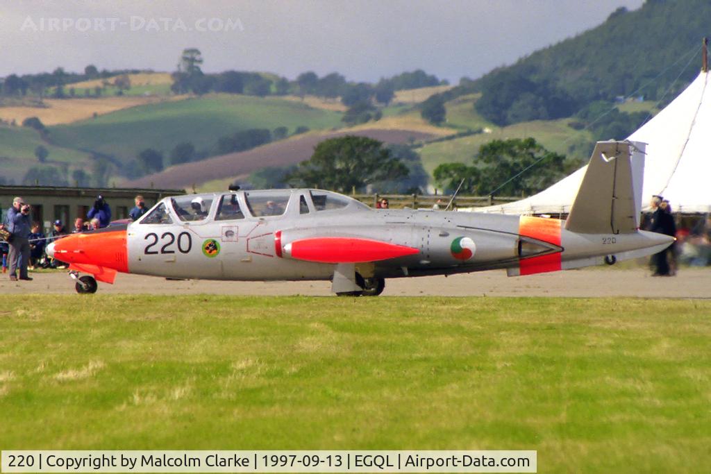 220, Fouga CM-170R Magister C/N 299, Fouga CM-170R-2 Magister at RAF Leuchars in 1997.