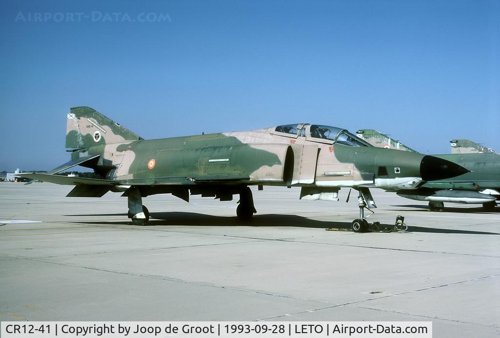 CR12-41, 1965 McDonnell Douglas RF-4C Phantom II C/N 1718, In the Phantom storage were also some RF-4C's. Parts were used to keep the other ones airworthy.