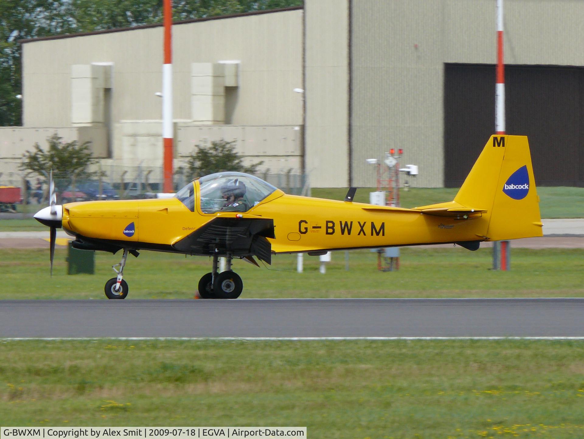 G-BWXM, 1996 Slingsby T-67M-260 Firefly C/N 2248, Slingsby T67M-260 Firefly G-BWXM/M Babcock Defence Elemetary Flying School