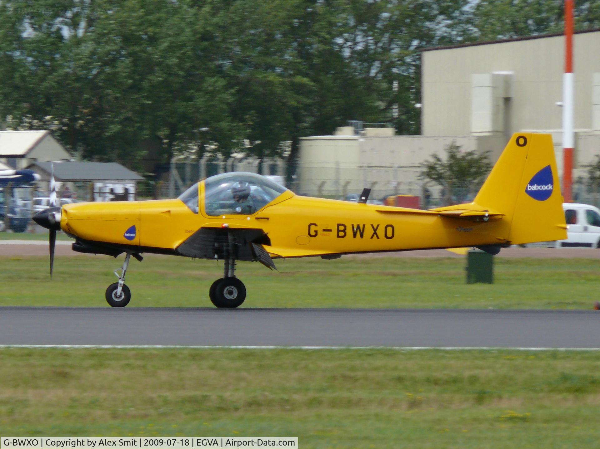 G-BWXO, 1996 Slingsby T-67M-260 Firefly C/N 2250, Slingsby T67M-260 Firefly G-BWXO/O Babcock Defence Elemetary Flying School