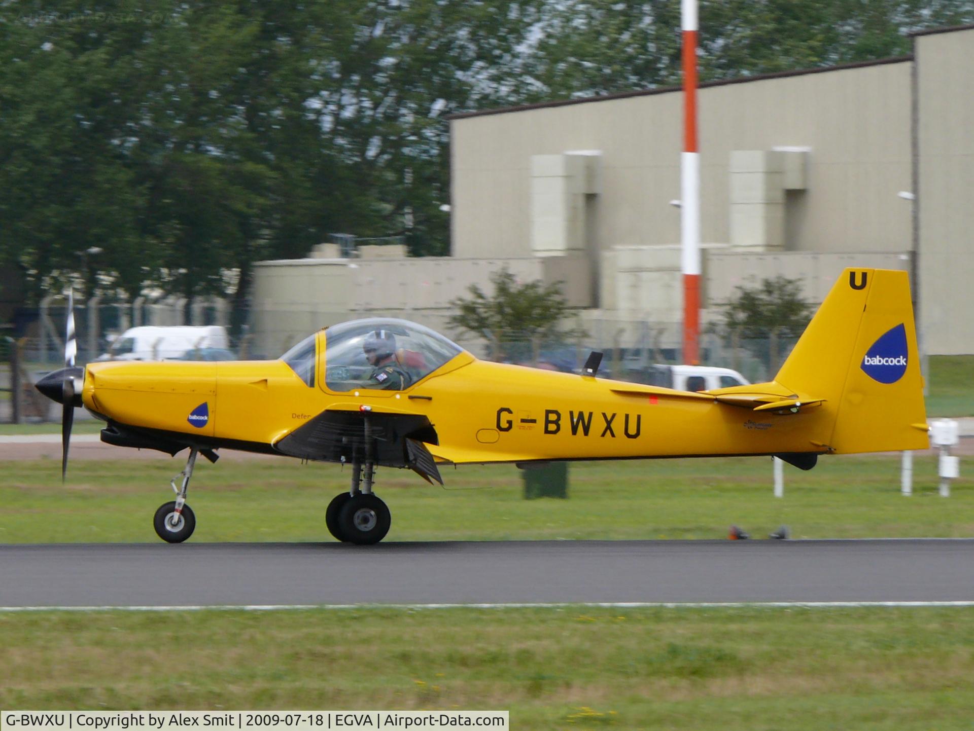 G-BWXU, 1997 Slingsby T-67M-260 Firefly C/N 2255, Slingsby T67M-260 Firefly G-BWXU/U Babcock Defence Elemetary Flying School
