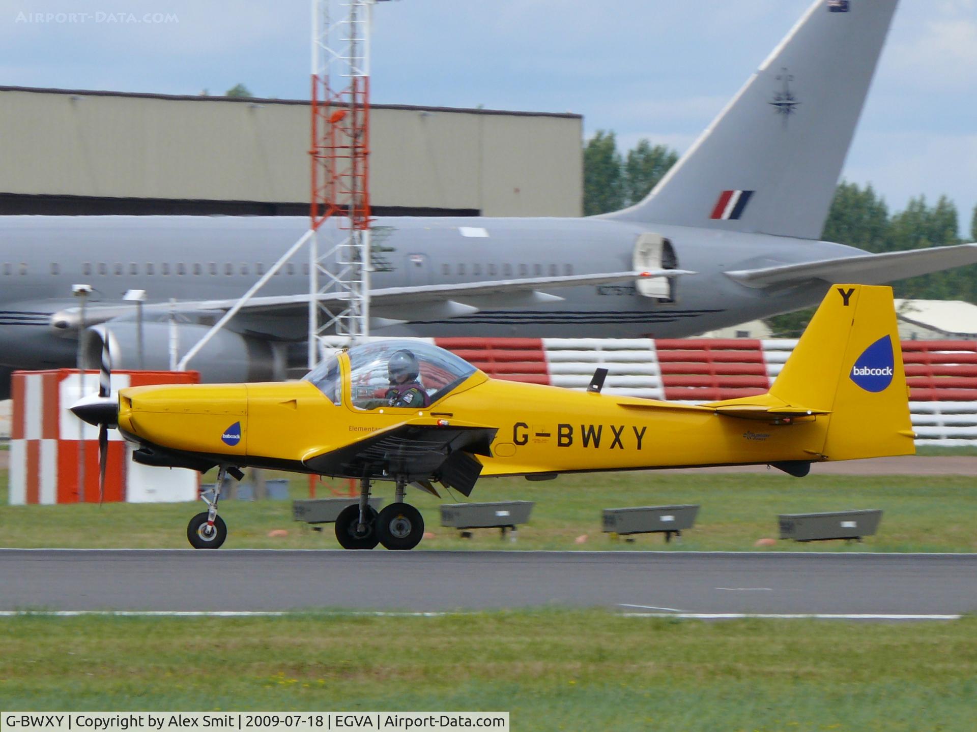 G-BWXY, 1997 Slingsby T-67M-260 Firefly C/N 2259, Slingsby T67M-260 Firefly G-BWXY/Y Babcock Defence Elemetary Flying School