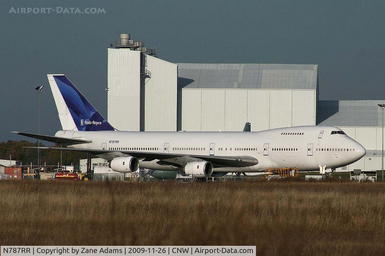 N787RR, 1980 Boeing 747-267B C/N 21966, Boeing 747 / Rolls Royce 787 Trent 1000 Testbed aircraft.