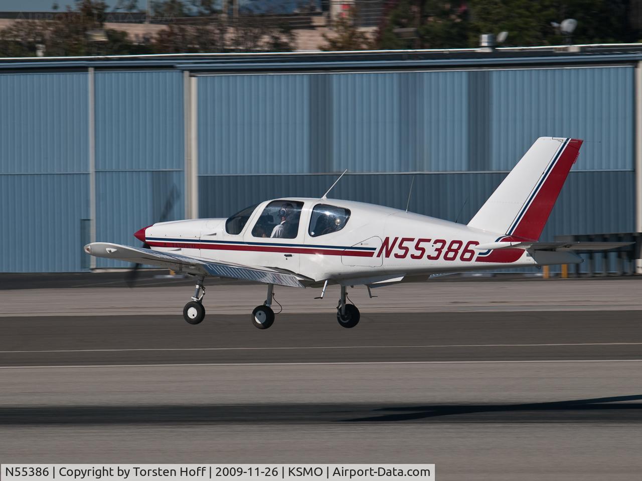 N55386, Socata TB-9 C/N 1189, N55386 arriving on RWY 21