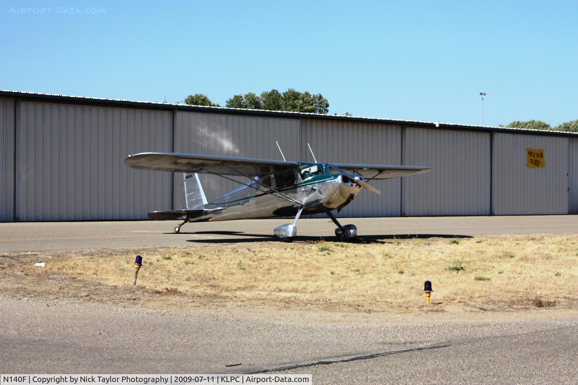 N140F, 1946 Cessna 140 C/N 9179, Lompoc Piper Cub fly-in 09'