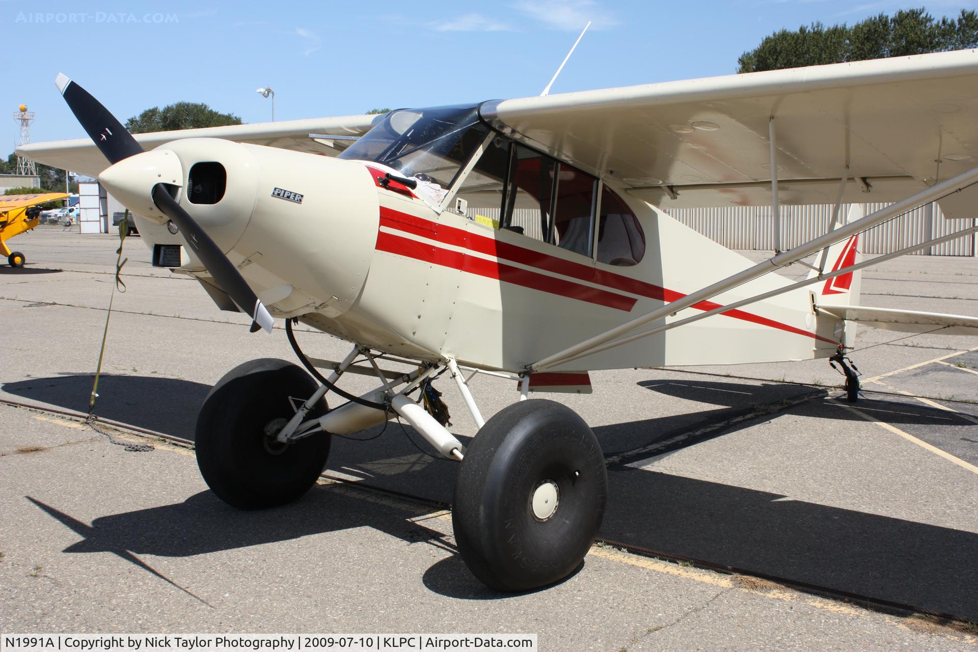 N1991A, 1952 Piper PA-18-135 Super Cub C/N 18-1815, Lompoc Piper Cub fly-in 09'