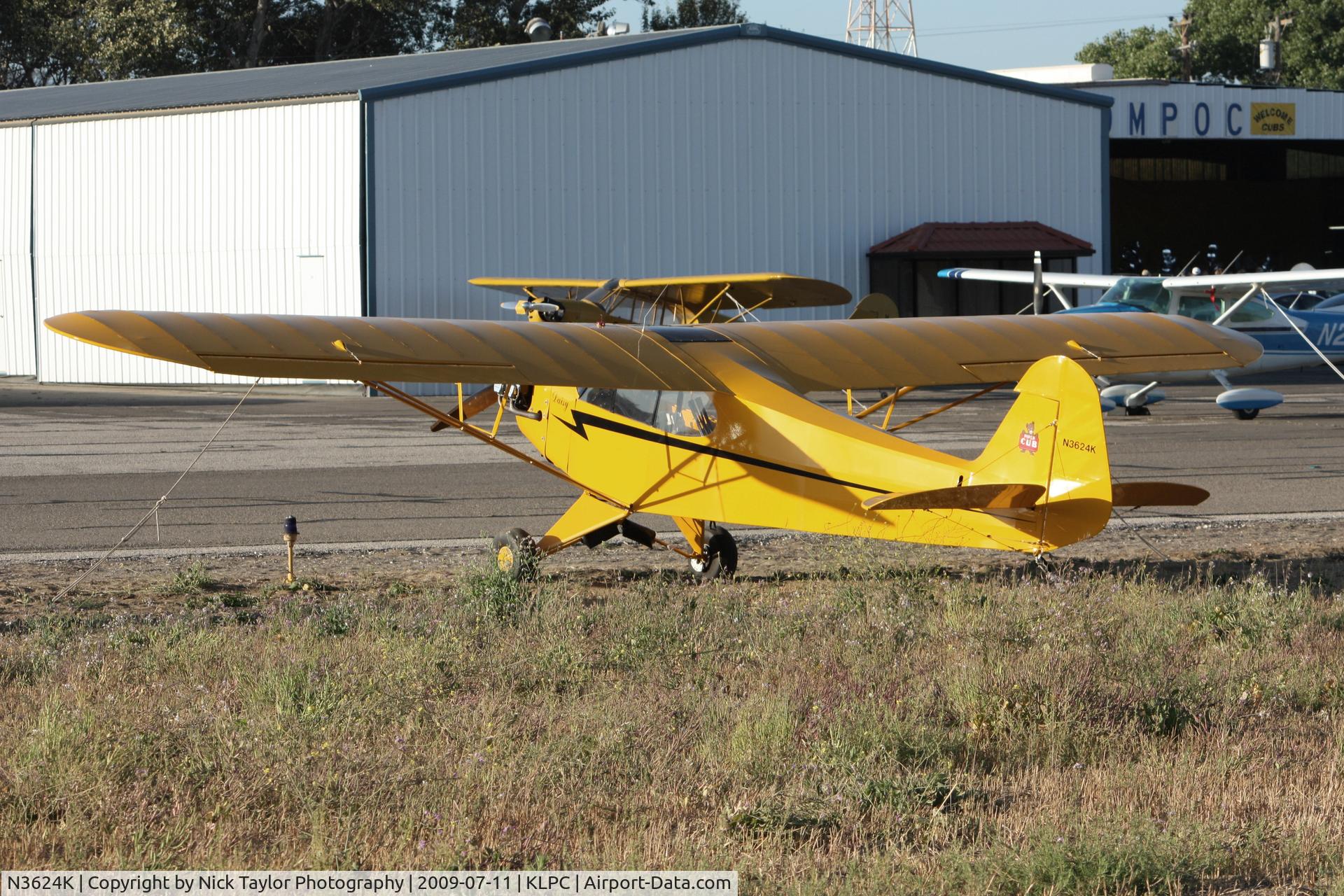 N3624K, 1946 Piper J3C-65 Cub C/N 22317, Lompoc Piper Cub fly-in 09'