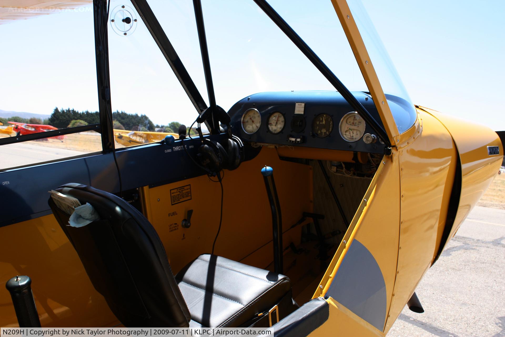 N209H, 1948 Piper PA-11 Cub Special C/N 11-500, Lompoc Piper Cub fly-in 09'