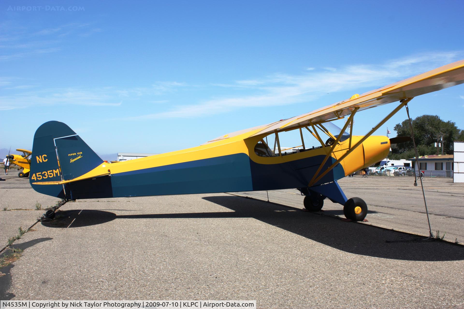 N4535M, 1947 Piper PA-11 Cub Special C/N 11-39, Lompoc Piper Cub fly-in 09'