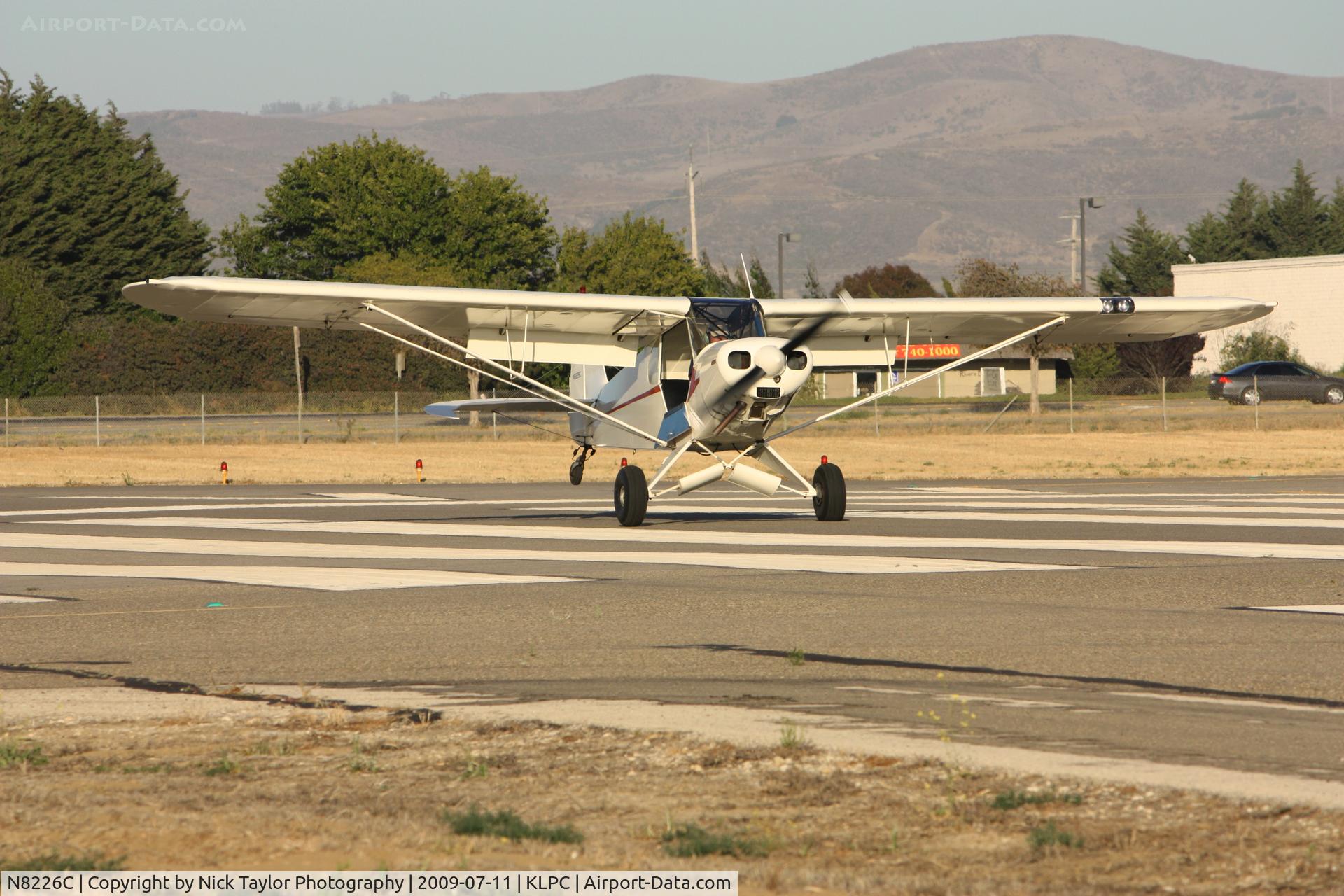 N8226C, 1954 Piper PA-18-135 Super Cub C/N 18-3669, Lompoc Piper Cub fly-in 09'