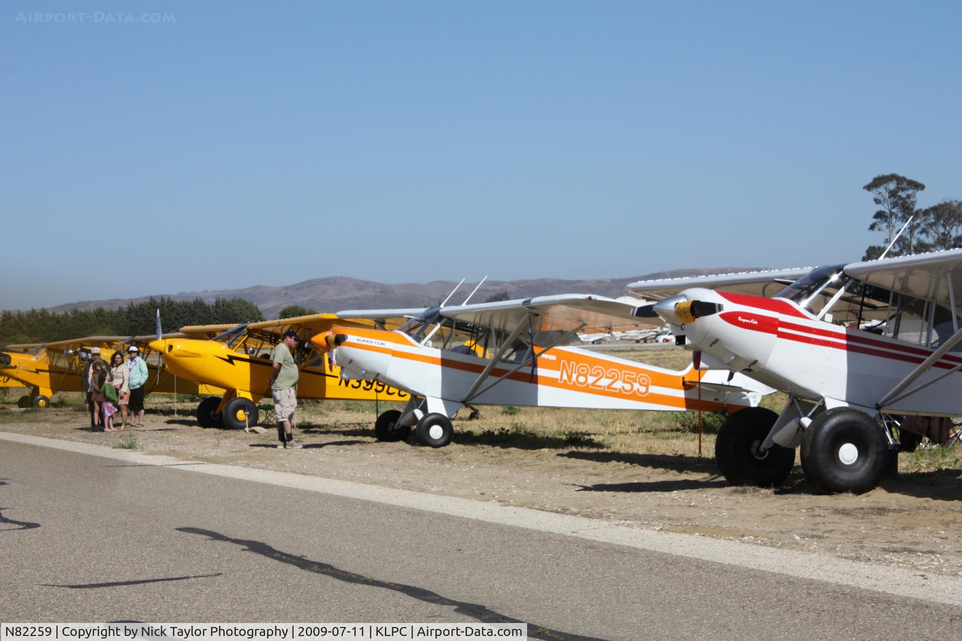 N82259, 1979 Piper PA-18-150 Super Cub C/N 18-7909084, Lompoc Piper Cub fly-in 09'