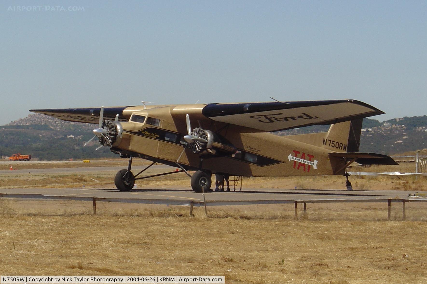 N750RW, 1985 Bushmaster 2000 C/N 2, Ramona Air Fair 04'