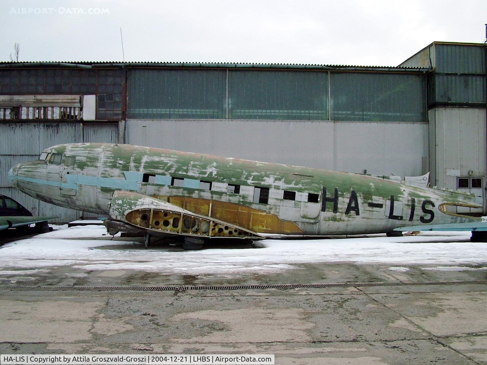 HA-LIS, 1952 Lisunov Li-2T Cab C/N 23441301, Budaörs-Airport, Hungary