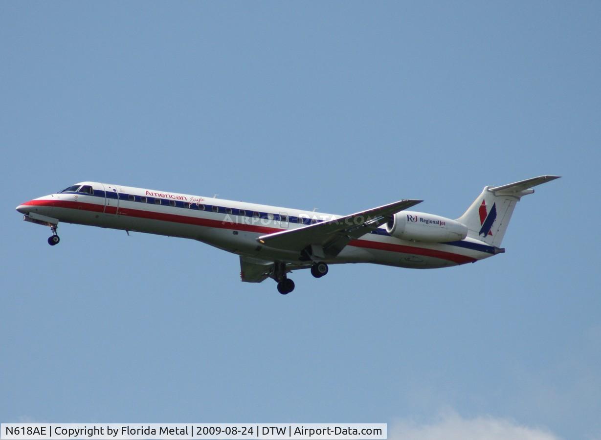 N618AE, 1998 Embraer ERJ-145LR (EMB-145LR) C/N 145097, American Eagle E145