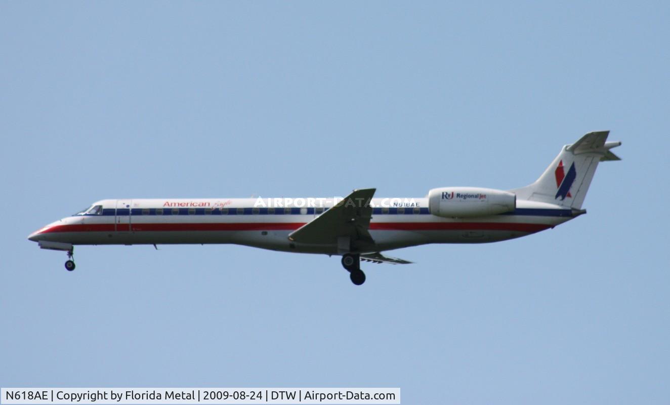 N618AE, 1998 Embraer ERJ-145LR (EMB-145LR) C/N 145097, American Eagle E145