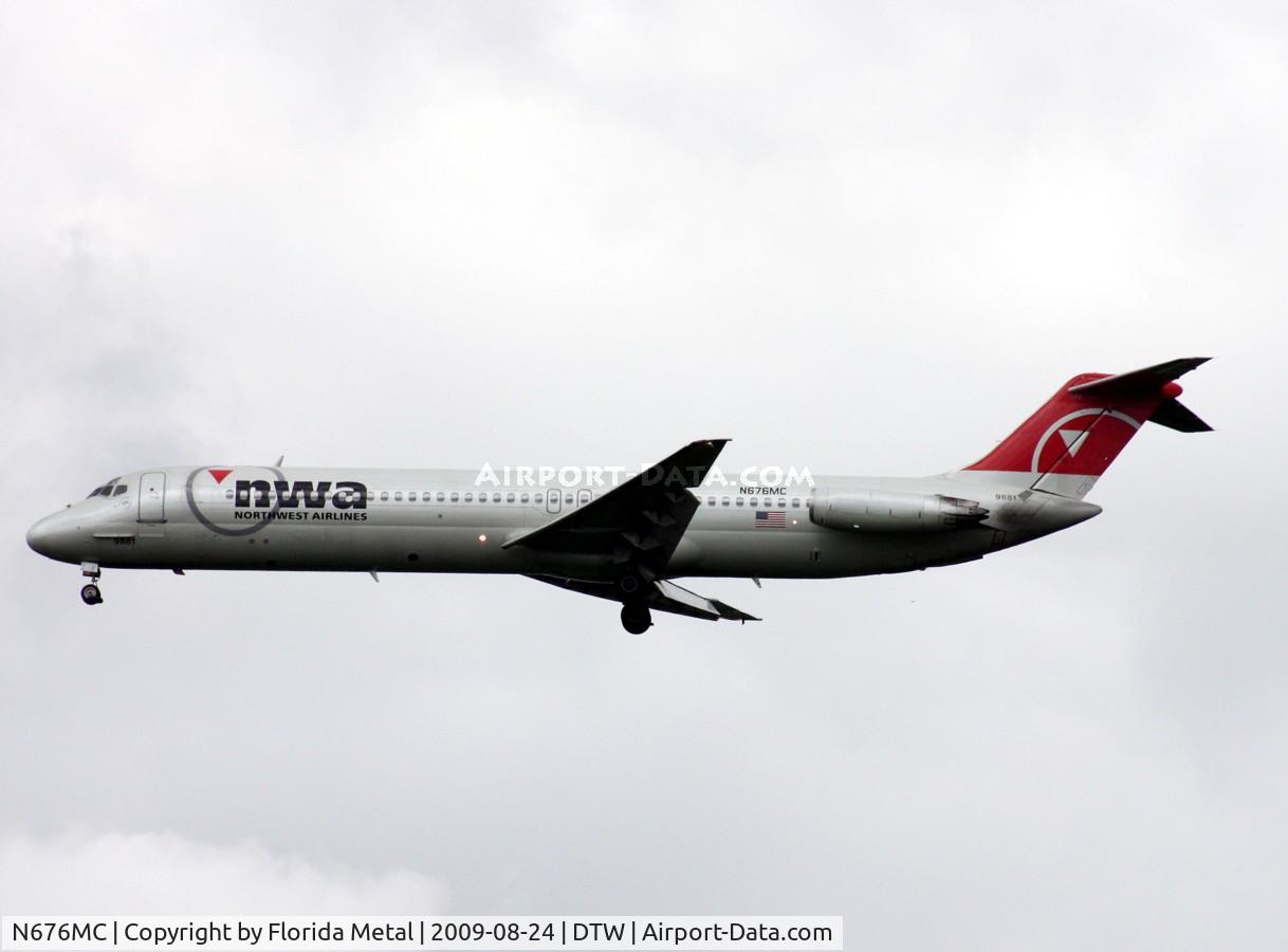 N676MC, 1975 Douglas DC-9-51 C/N 47652, Northwest DC-9-51
