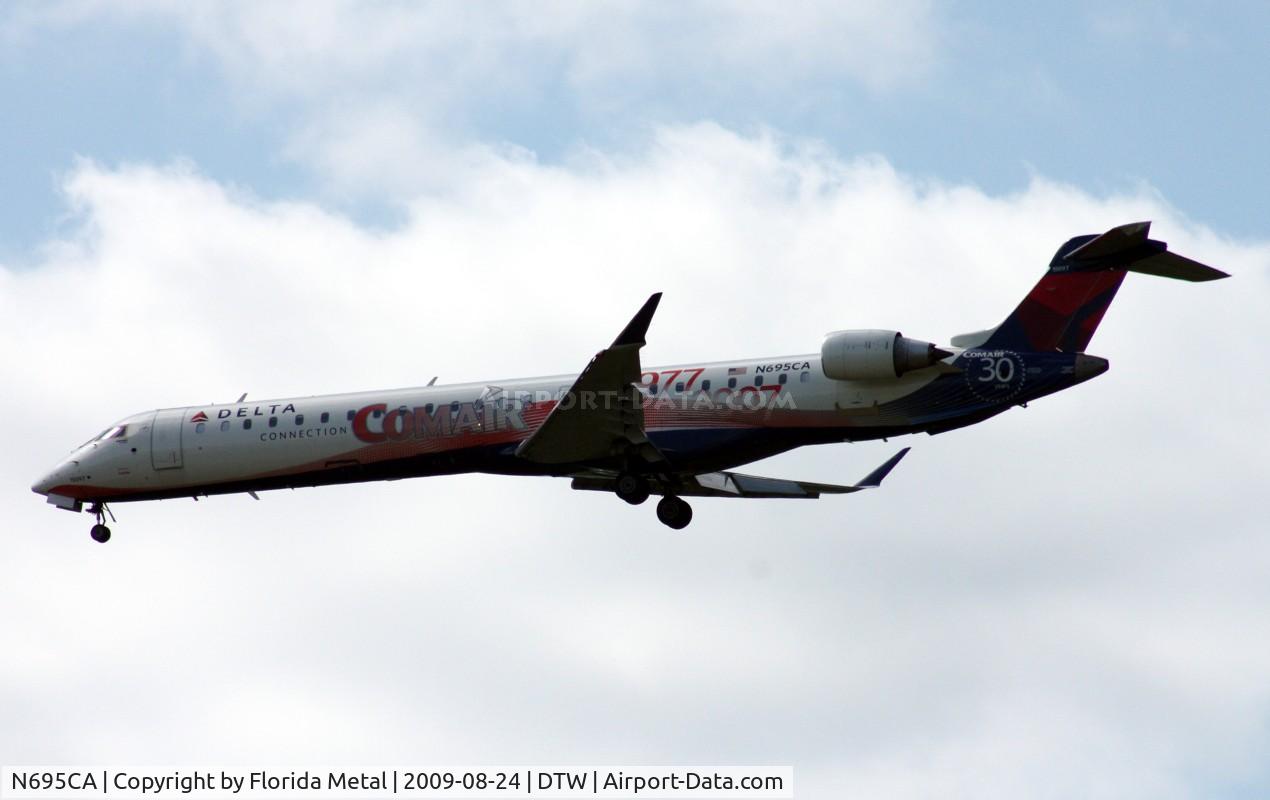 N695CA, 2006 Bombardier CRJ-900ER (CL-600-2D24) C/N 15097, Comair 30th Anniversary CRJ-900