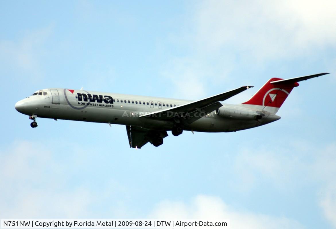 N751NW, 1968 Douglas DC-9-41 C/N 47115, Northwest DC-9-41