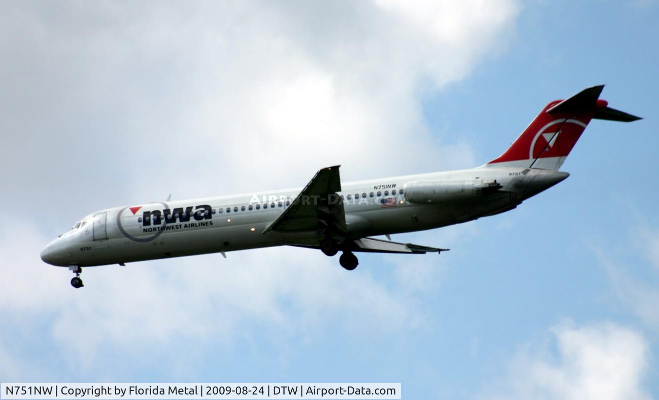 N751NW, 1968 Douglas DC-9-41 C/N 47115, Northwest DC-9-41