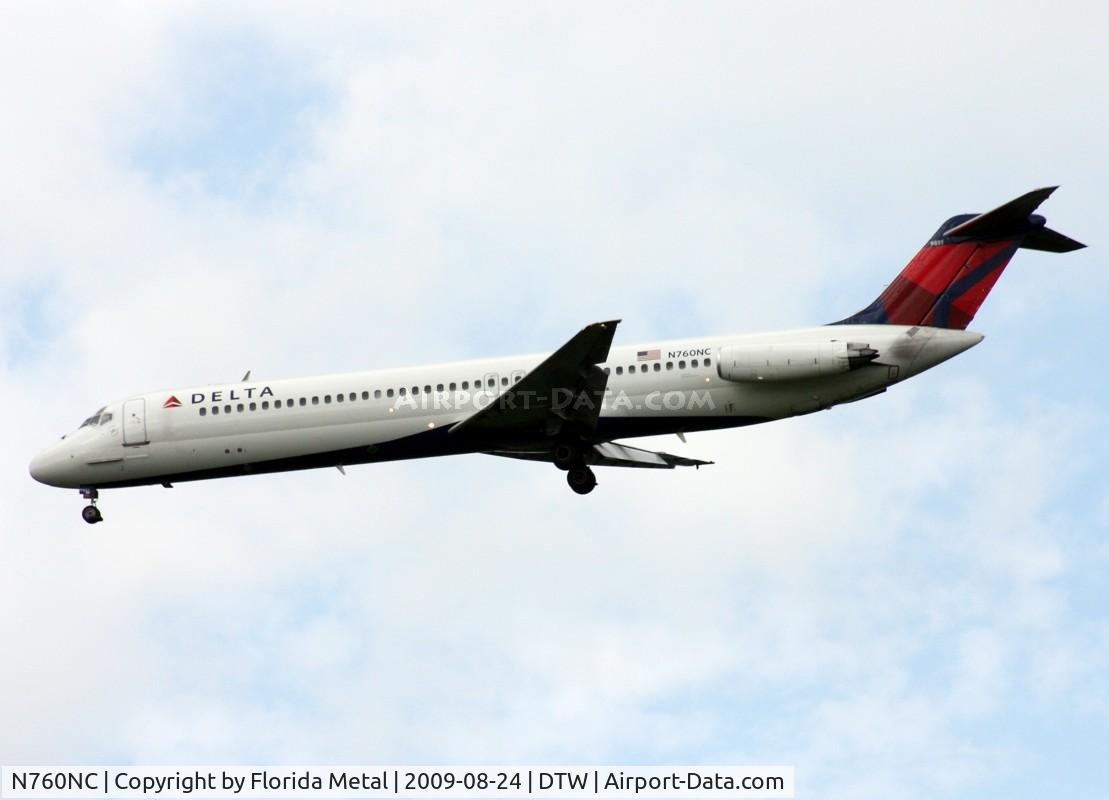 N760NC, 1976 McDonnell Douglas DC-9-51 C/N 47708, Delta DC-9-51