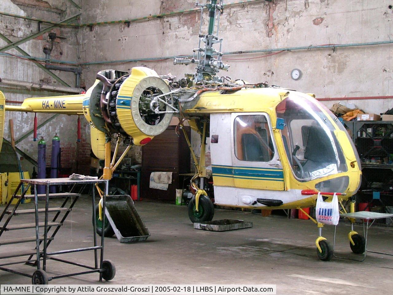 HA-MNE, 1974 Kamov Ka-26 Hoodlum C/N 7404418, Budaörs-Airport, Hungary