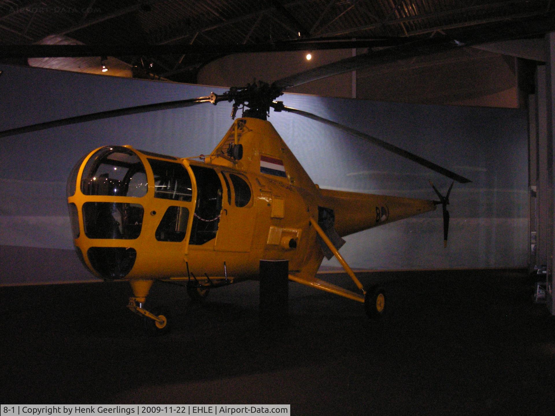 8-1, Westland Dragonfly HR.5 C/N WA/H/62, Aviodrome Aviation Museum , Royal Dutch Navy