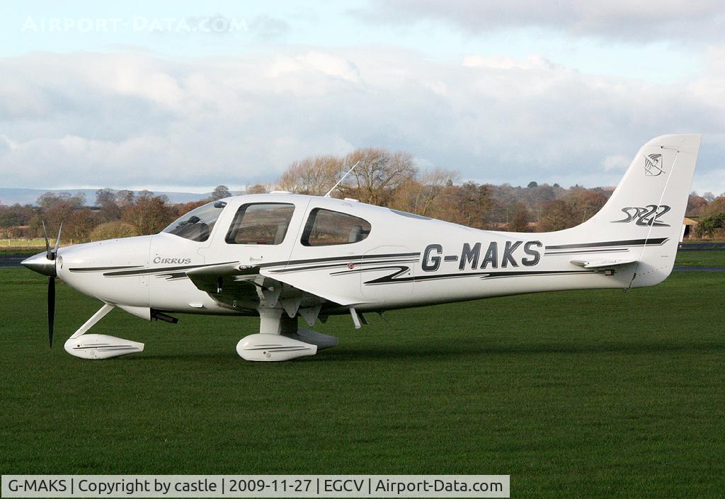 G-MAKS, 2002 Cirrus SR22 C/N 0367, Seen @ Sleap New for me