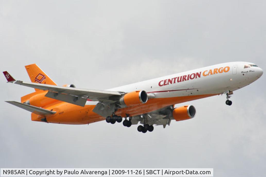 N985AR, 1992 McDonnell Douglas MD-11F C/N 48430, Ex EI-UPU I-DUPU