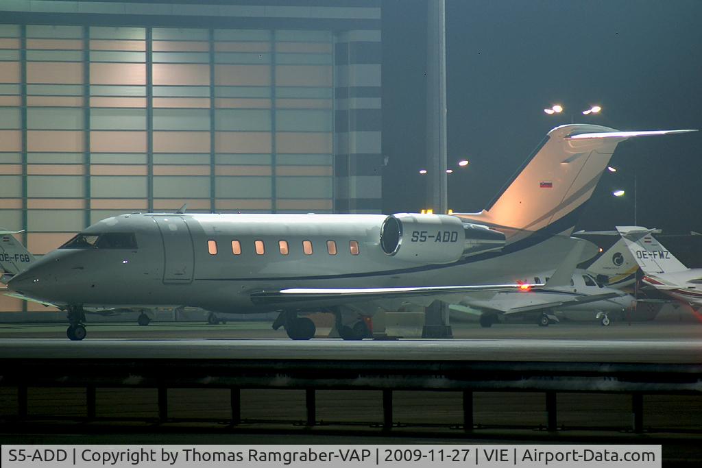 S5-ADD, Canadair Challenger 605 (CL-600-2B16) C/N 5757, Elit Avia Bombardier CL600 Challenger