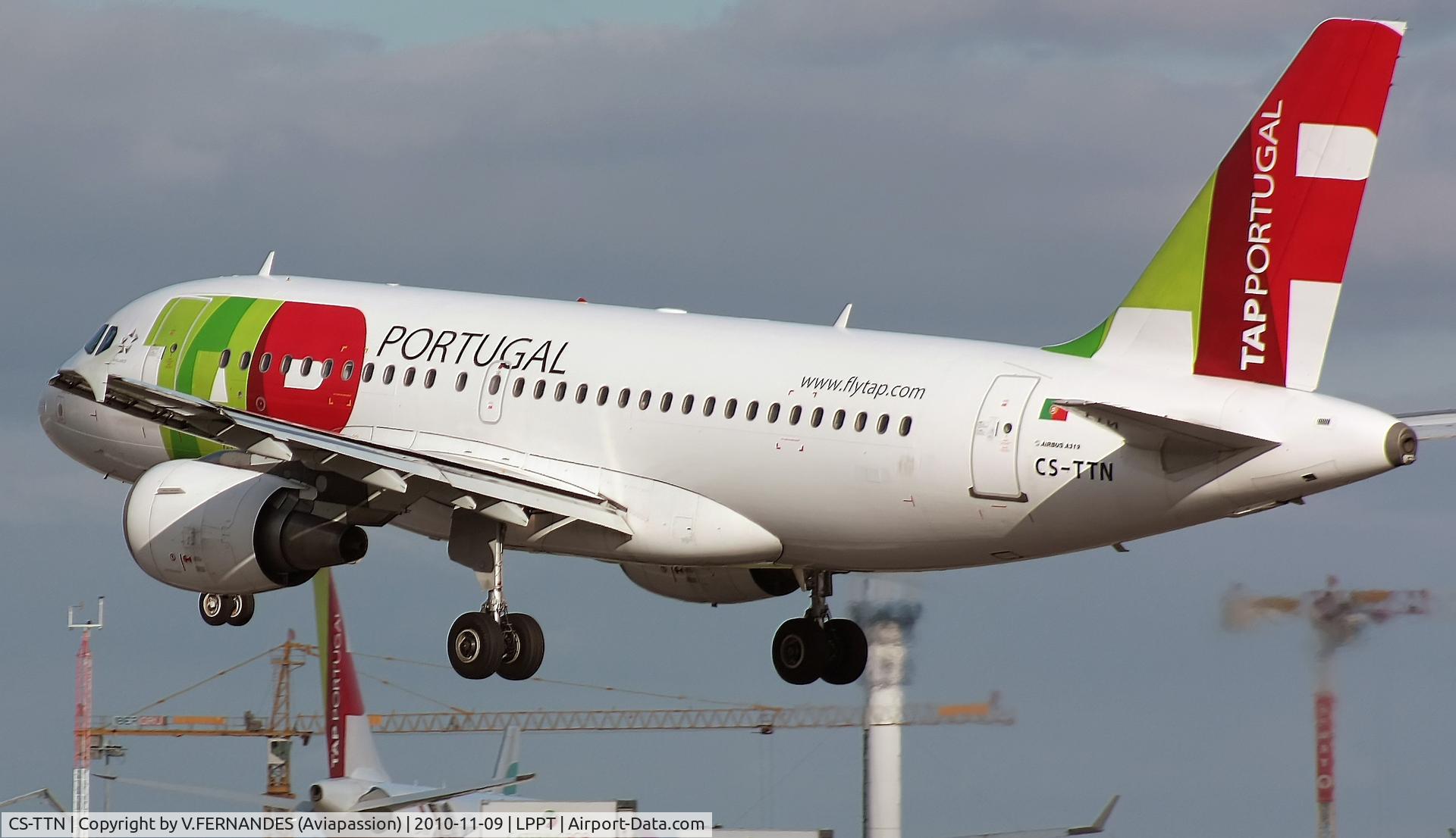 CS-TTN, 1999 Airbus A319-111 C/N 1120, TAP