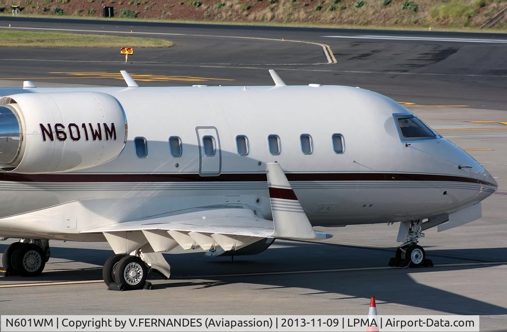 N601WM, 1987 Canadair Challenger 601-3A (CL-600-2B16) C/N 5026, Nice surprise in LPMA