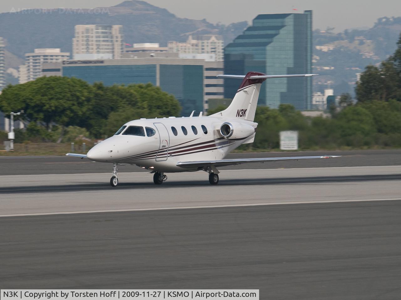N3K, 2007 Hawker Beechcraft Corp 390 C/N RB-218, N3K departing from RWY 21