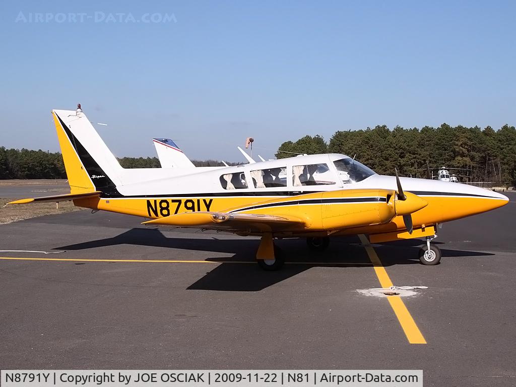 N8791Y, 1969 Piper PA-30 Twin Comanche C/N 30-1949, Waiting at N81
