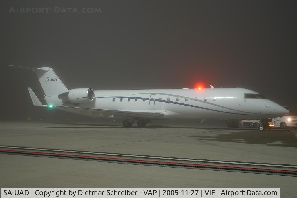 5A-UAD, 2009 Bombardier Challenger 850 (CL-600-2B19) C/N 8087, Regionaljet