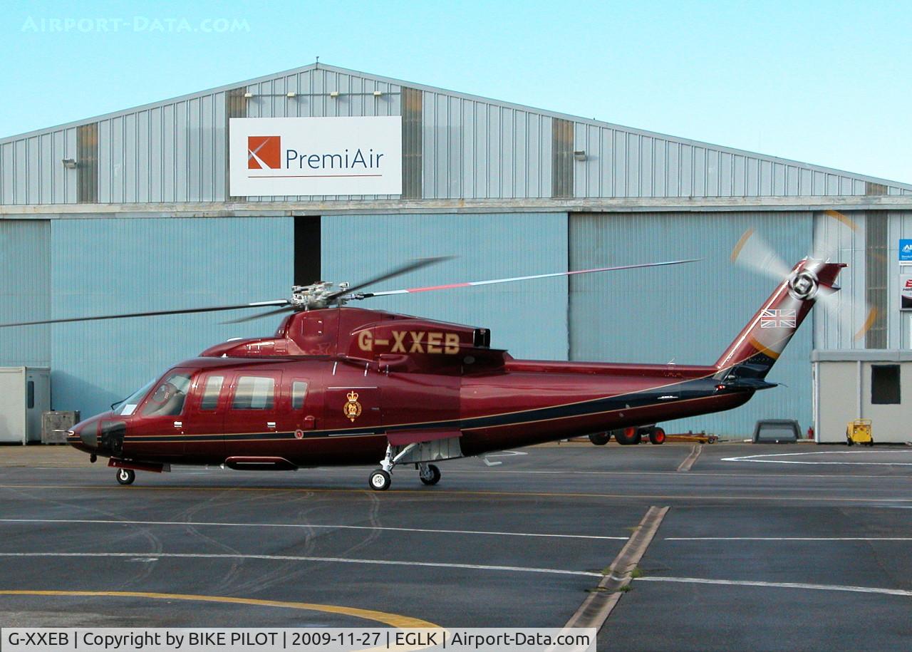 G-XXEB, 2009 Sikorsky S-76C C/N 760753, TAXYING TOWARDS THE RUNWAY