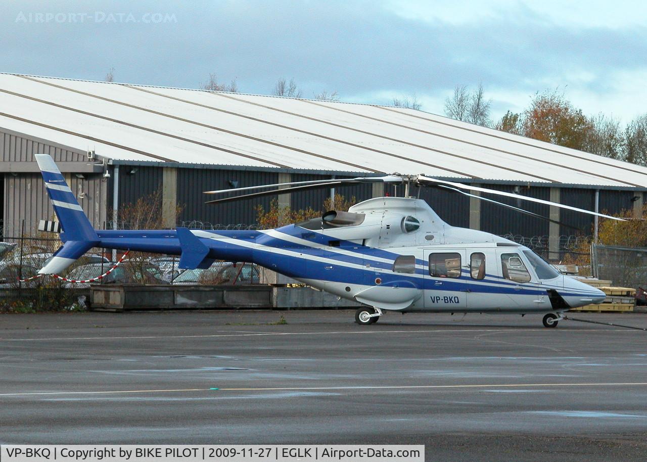 VP-BKQ, Bell 430 C/N 49008, SLEEK BELL 430 IN THE PREMIAIR COMPOUND