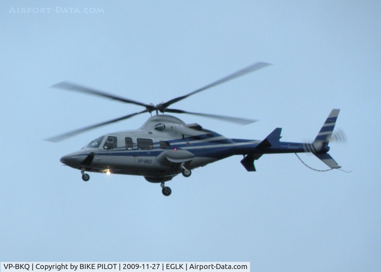VP-BKQ, Bell 430 C/N 49008, HEADING TOWARDS THE PREMIAIR COMPOUND