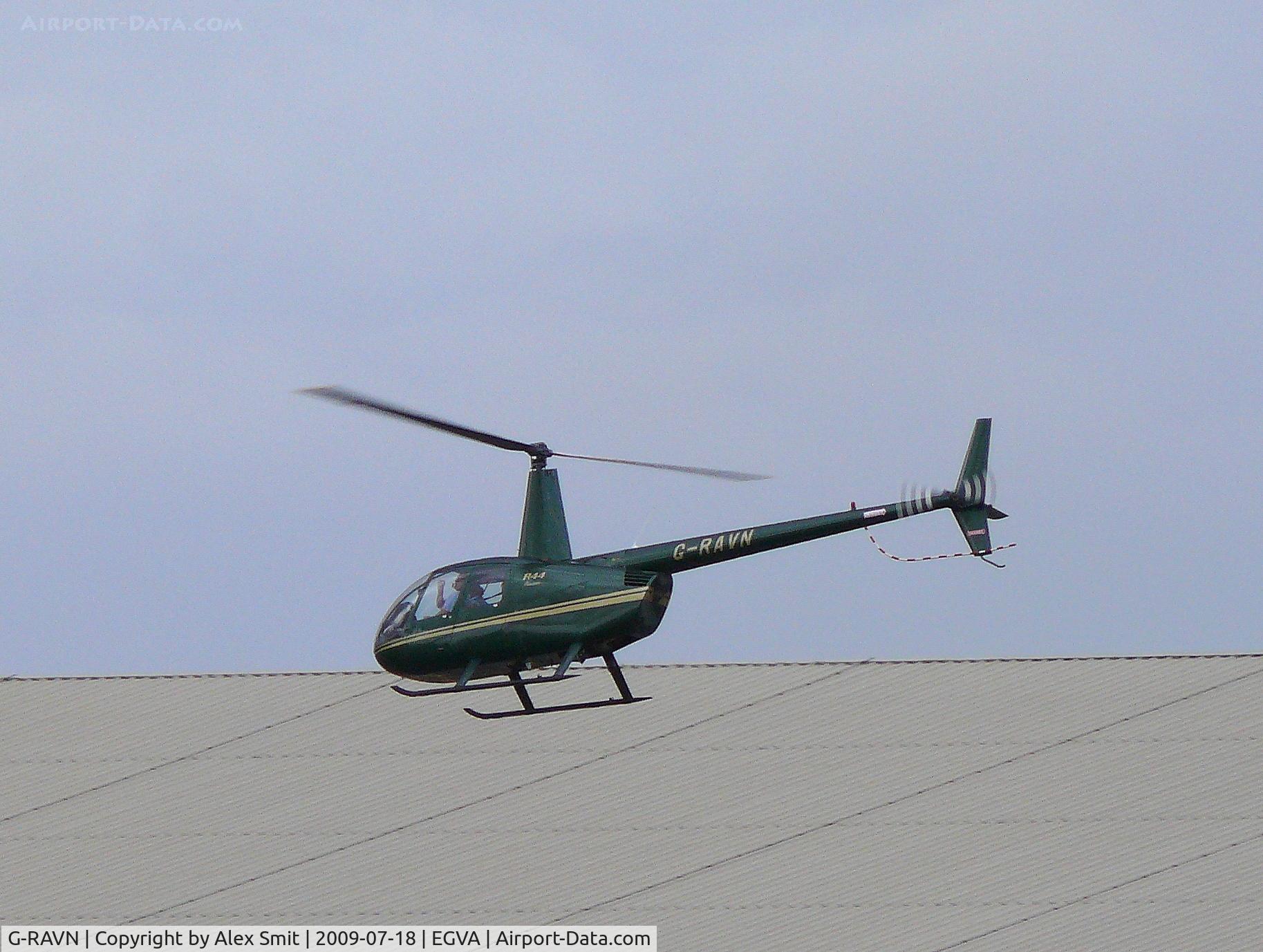 G-RAVN, 2001 Robinson R44 Raven C/N 1022, Robinson R44 Raven G-RAVN Brambledown Helicopter Hire