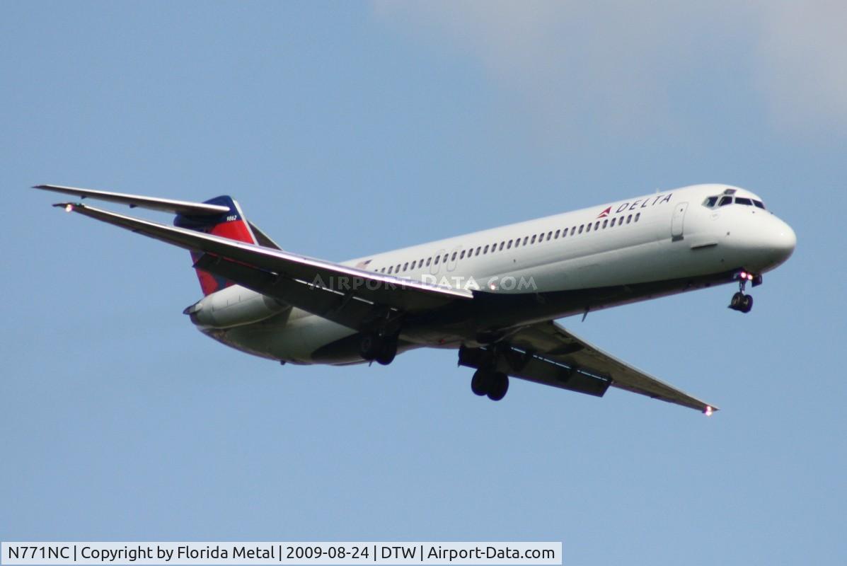 N771NC, 1978 McDonnell Douglas DC-9-51 C/N 47769, Delta DC-9-50
