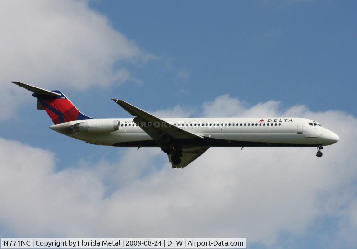 N771NC, 1978 McDonnell Douglas DC-9-51 C/N 47769, Delta DC-9-50