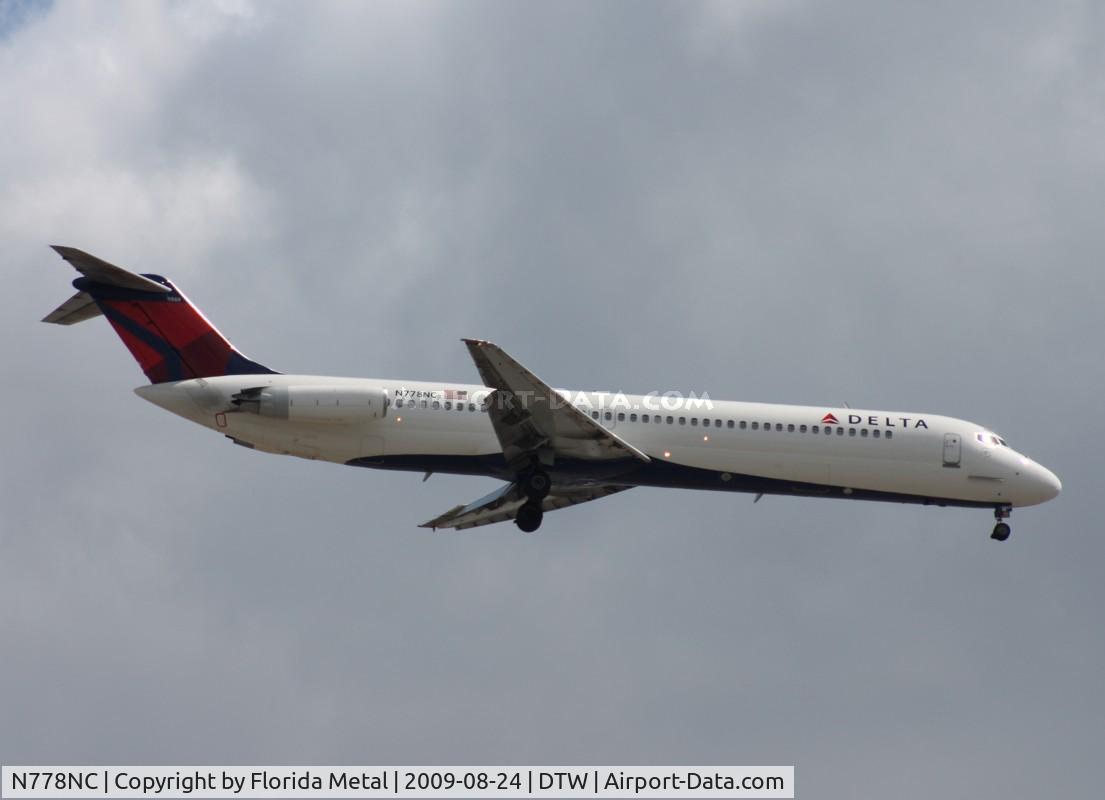 N778NC, 1979 McDonnell Douglas DC-9-51 C/N 48100, Delta DC-9-50