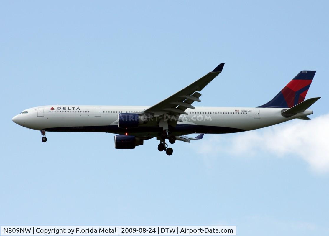 N809NW, 2005 Airbus A330-323 C/N 663, Delta A330-300