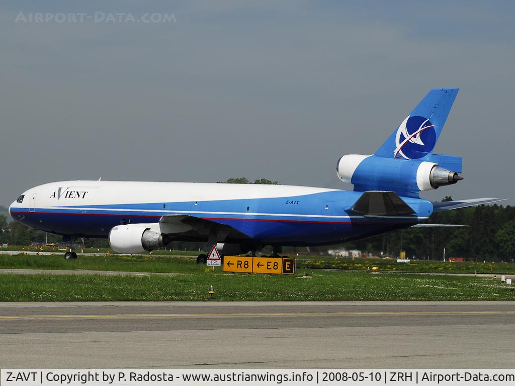 Z-AVT, 1978 McDonnell Douglas DC-10-30F C/N 46590, First Visit at ZRH