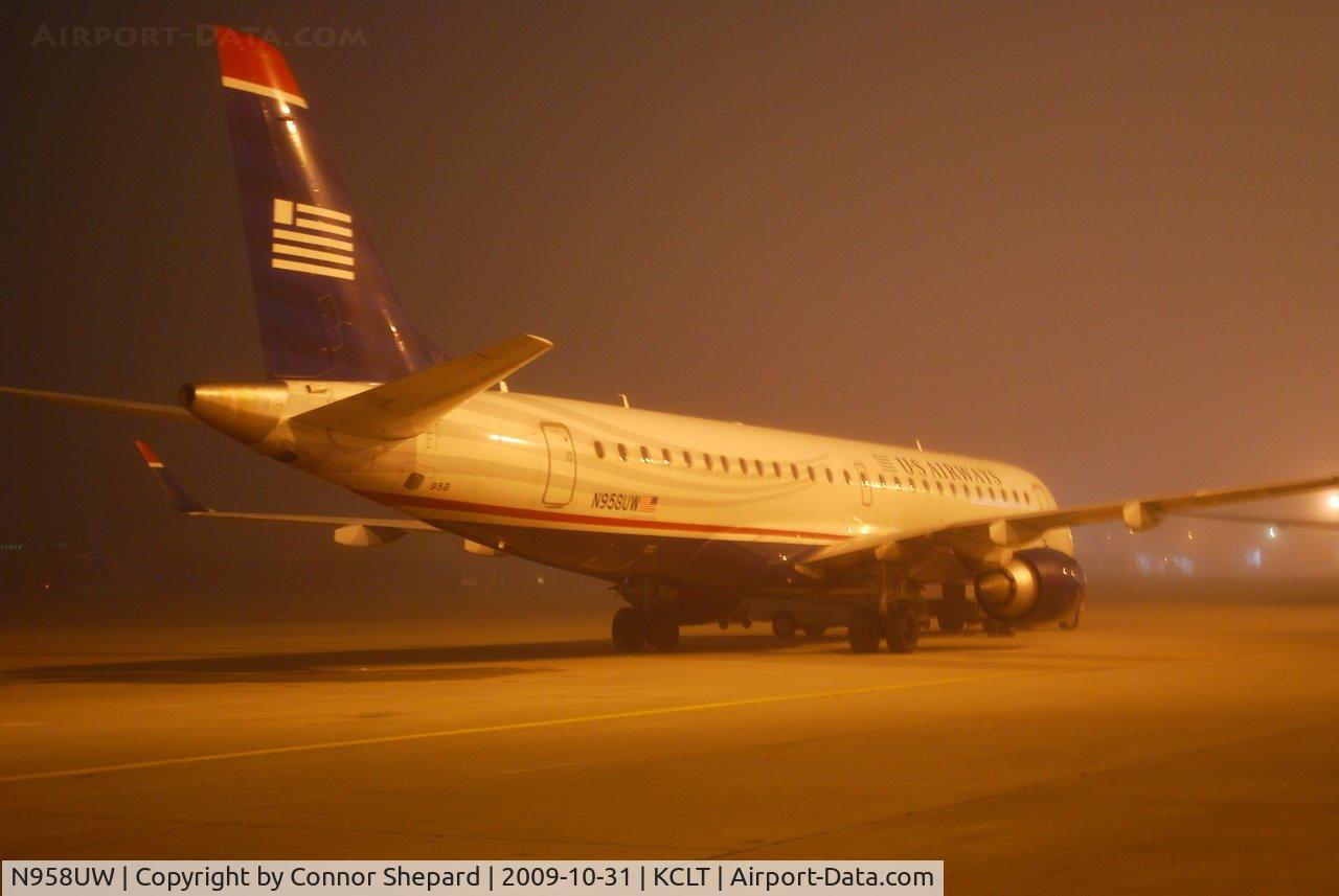 N958UW, 2008 Embraer ERJ-190-100 IGW 190AR C/N 19000164, ERJ 190